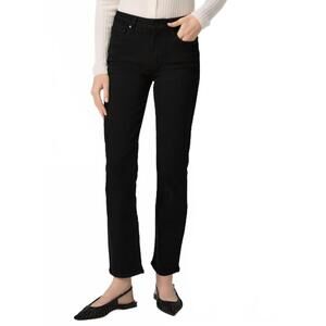 NEW PAIGE cindy slim leg jeans in black shadow